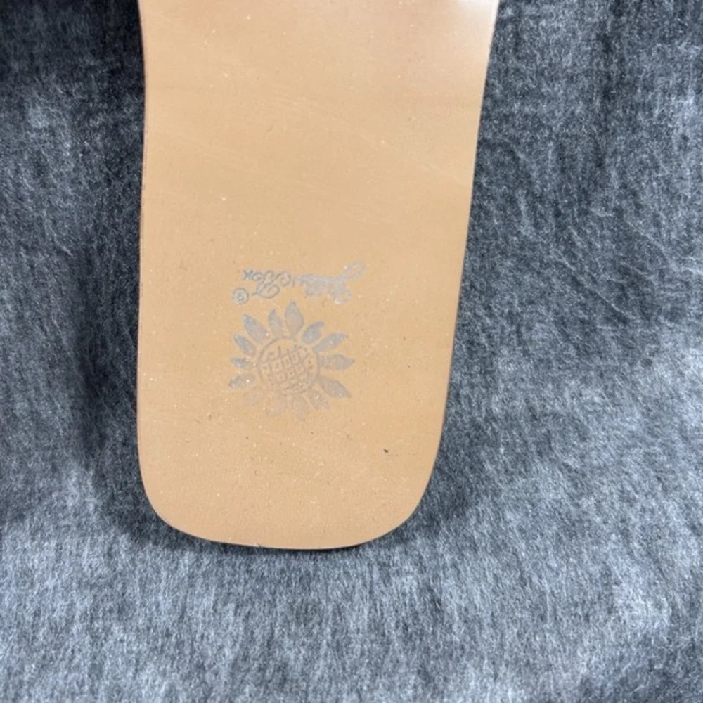 Cow Pattern Beaded Slip On Sandals 9‎ Yellow Box - Picture 4 of 6